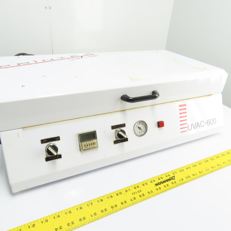Printex UVAC-600 UV Vacuum Exposure Unit Plate Maker