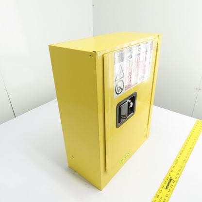 Justrite 890200 2 Gallon Flammable Liquid Storage Cabinet 17" x 8" x 22"