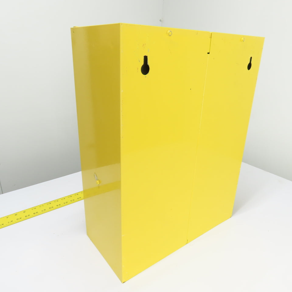 Justrite 890200 2 Gallon Flammable Liquid Storage Cabinet 17" x 8" x 22"