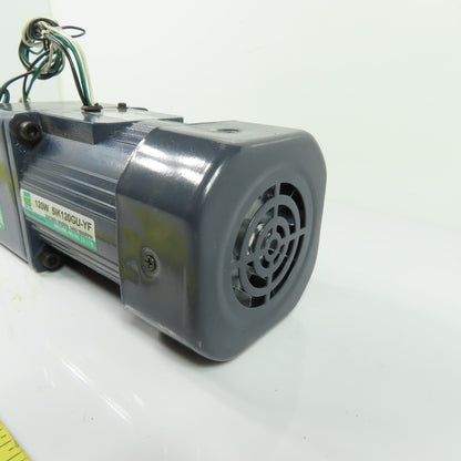 Jinggong 5IK120GU-YF 120W Gear Motor 220/380V 3Ph 1800RPM 25:1 Ratio