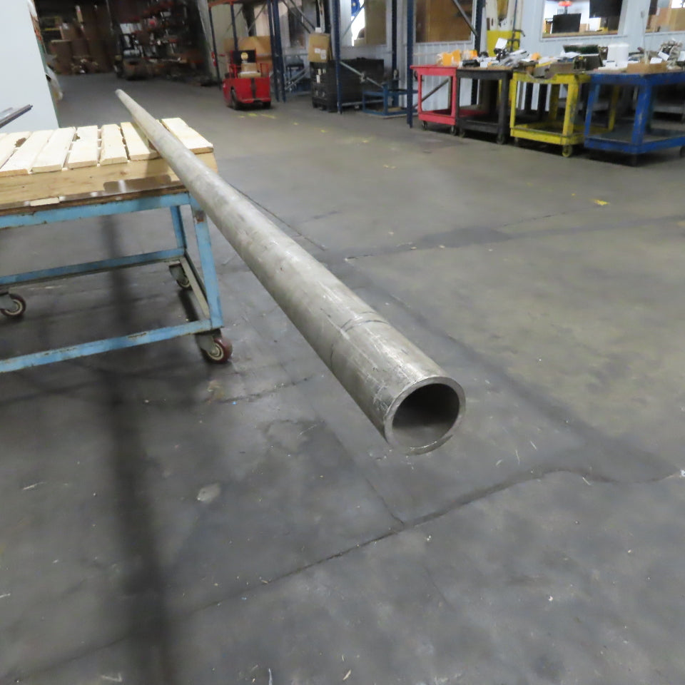 Merit 2-1/2" Sch 80 Stainless Steel Seamless Pipe SA312 0.2900" Thick Wall 16'