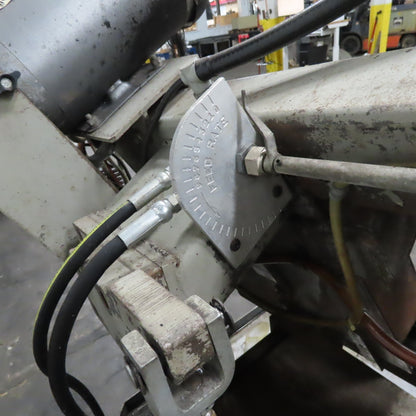 Wellsaw 1316 Swivel Head Miter Cut Band Saw 480V 3Ph W/ In/Out Feed Conveyors