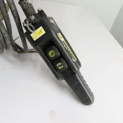CM Lodestar B-2 1/4 Ton Electric Chain Hoist 480V 3Ph 10' Lift 5/16FPM 2-Speed