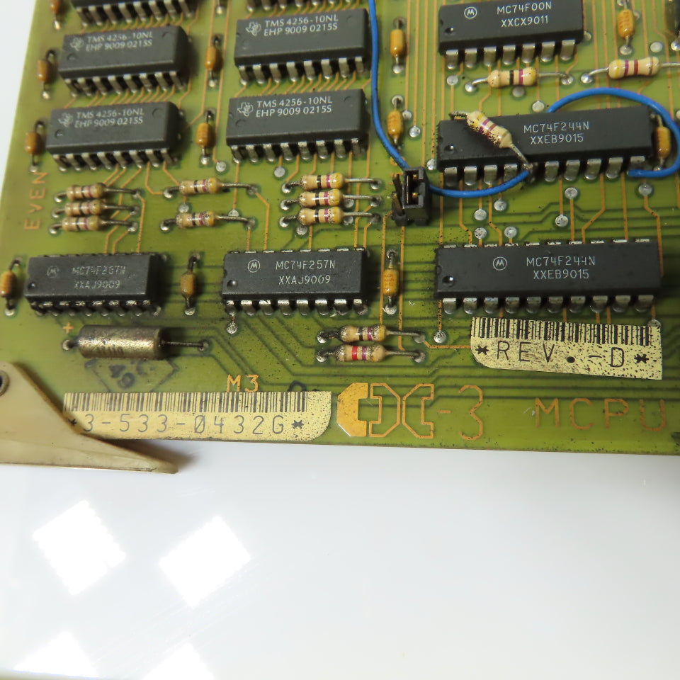 Cincinnati Milacron 3-533-0432G MCPU Circuit Board Rev D