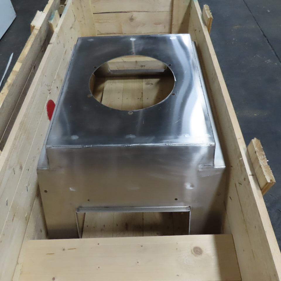 Cellwood Machinery Krima Type RR750 Stainless Steel Screwpress Outlet Cover