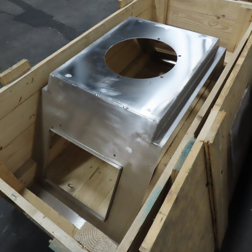 Cellwood Machinery Krima Type RR750 Stainless Steel Screwpress Outlet Cover