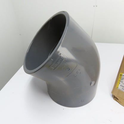 Spears 817-100 10" PVC Schedule 80 45° Elbow Pipe Fitting NEW