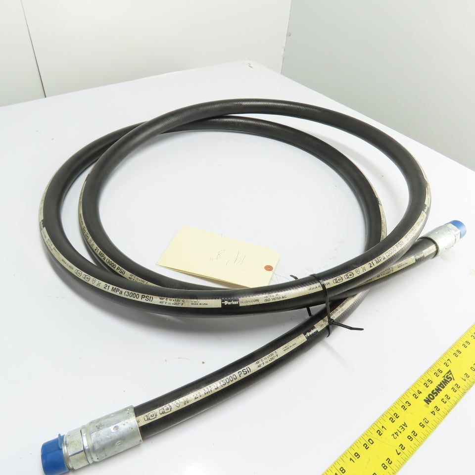 Parker 387TC-16 Hydraulic Hose 1" ID 21 MPa 3000 PSI ISO 18752-AC 14' Long