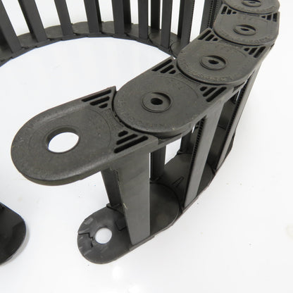 Kabelschlepp 1555 020.125.200 5" x 1-1/2" ID Cable Carrier Drag Chain 45" Long