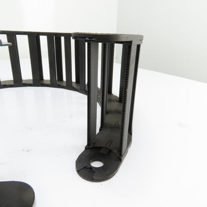 Kabelschlepp 1555 020.125.200 5" x 1-1/2" ID Cable Carrier Drag Chain 45" Long