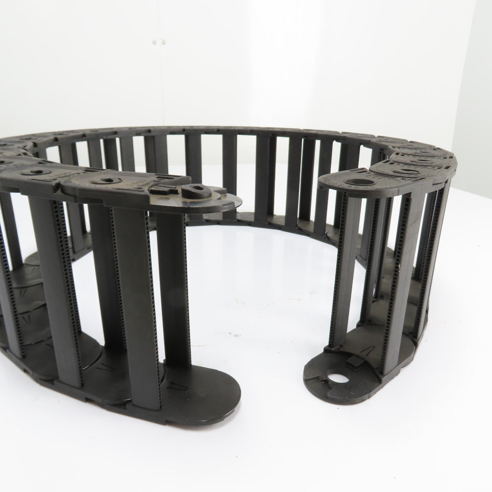 Kabelschlepp 1555 020.125.200 5" x 1-1/2" ID Cable Carrier Drag Chain 45" Long