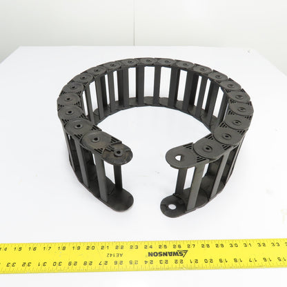 Kabelschlepp 1555 020.125.200 5" x 1-1/2" ID Cable Carrier Drag Chain 45" Long
