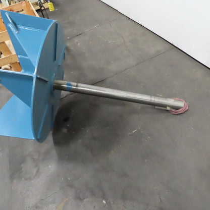 Twin City RBP 33" Radial Bladed Paper Handling Impeller Wheel 3" x 38" Shaft
