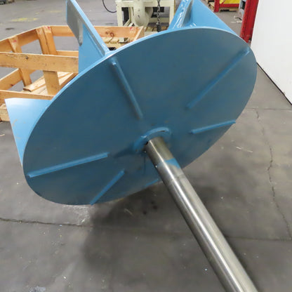 Twin City RBP 33" Radial Bladed Paper Handling Impeller Wheel 3" x 38" Shaft