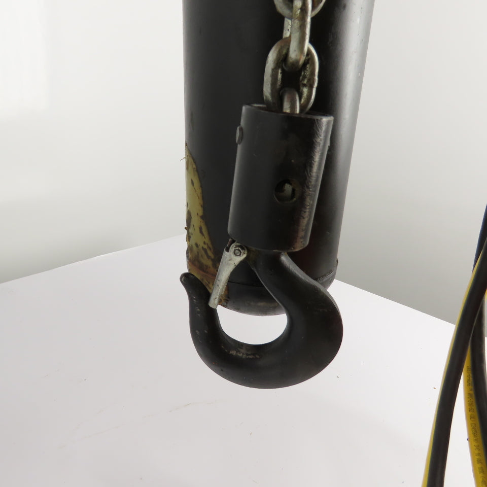 CM Lodestar Model L 1Ton 2000LB Electric Chain Hoist 20' Lift 16FPM 3Ph 230/460V