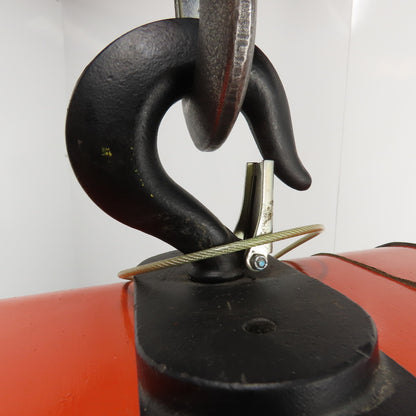 CM Lodestar Model L 1Ton 2000LB Electric Chain Hoist 20' Lift 16FPM 3Ph 230/460V