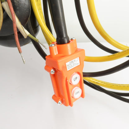 CM Lodestar Model L 1Ton 2000LB Electric Chain Hoist 20' Lift 16FPM 3Ph 230/460V