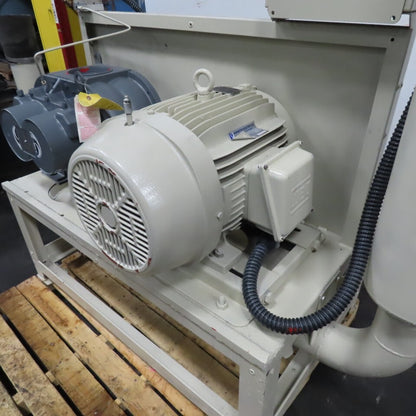 Roots 68 URAI 25Hp 480V 3Ph Rotary Lobe Positive Displacement Blower Package