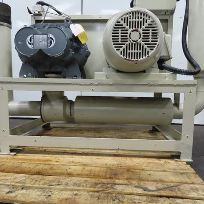 Roots 68 URAI 25Hp 480V 3Ph Rotary Lobe Positive Displacement Blower Package
