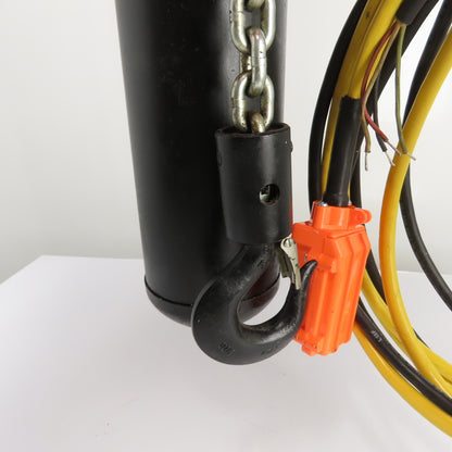 CM Lodestar Model L 1Ton 2000LB Electric Chain Hoist 20' Lift 16FPM 3Ph 230/460V
