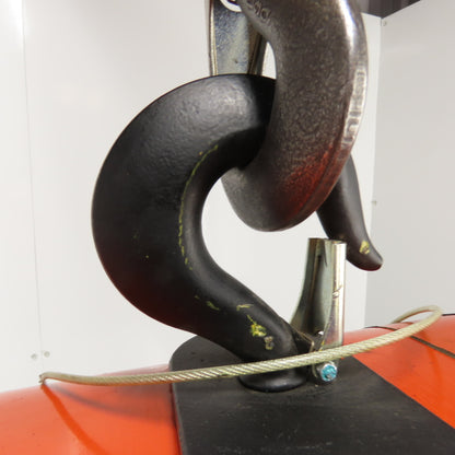 CM Lodestar Model L 1Ton 2000LB Electric Chain Hoist 20' Lift 16FPM 3Ph 230/460V