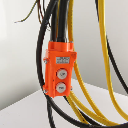 CM Lodestar Model L 1Ton 2000LB Electric Chain Hoist 20' Lift 16FPM 3Ph 230/460V