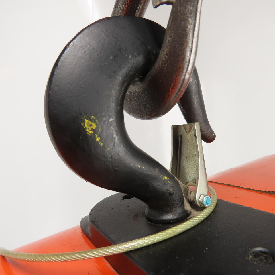 CM Lodestar Model L 1Ton 2000LB Electric Chain Hoist 20' Lift 16FPM 3Ph 230/460V