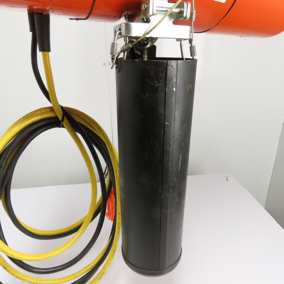 CM Lodestar Model L 1Ton 2000LB Electric Chain Hoist 20' Lift 16FPM 3Ph 230/460V