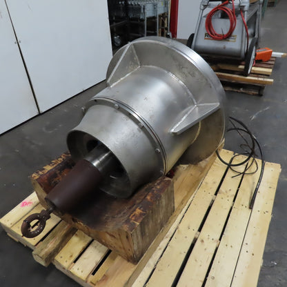 Rotating Pressure Screen Column Assembly 5" Shaft Parts/Repair