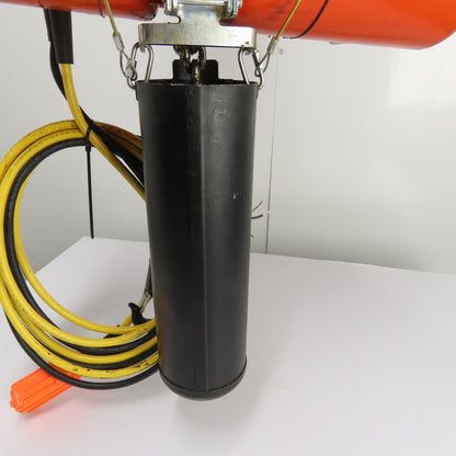 CM Lodestar Model L 1Ton 2000LB Electric Chain Hoist 20' Lift 16FPM 3Ph 230/460V