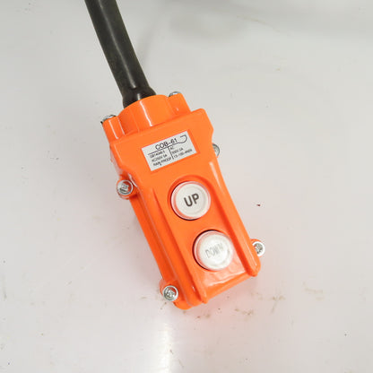 CM Lodestar Model L 1Ton 2000LB Electric Chain Hoist 20' Lift 16FPM 3Ph 230/460V
