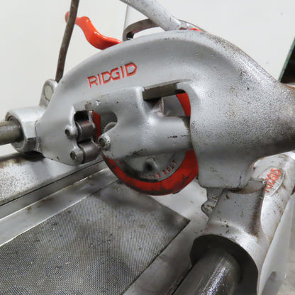 Ridgid No. 535 Mobile Automatic Pipe Cutter Threader Machine 115V 1Ph 1/8-2" NPT