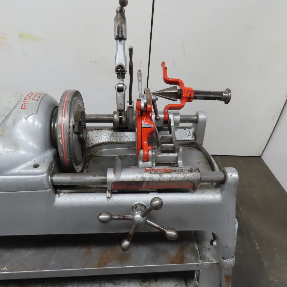 Ridgid No. 535 Mobile Automatic Pipe Cutter Threader Machine 115V 1Ph 1/8-2" NPT
