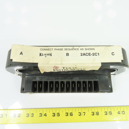 Texas Instruments 2ACE-2C1 Klixon 3-Phase Motor Protector 24/240VAC