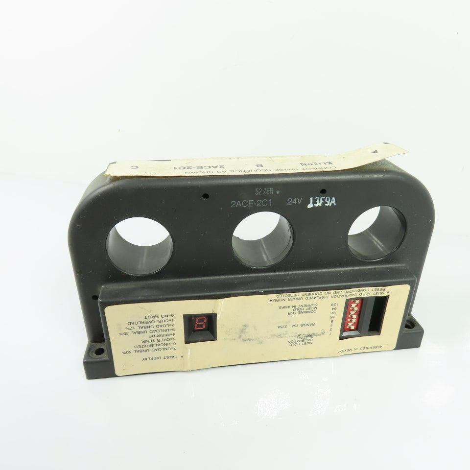 Texas Instruments 2ACE-2C1 Klixon 3-Phase Motor Protector 24/240VAC