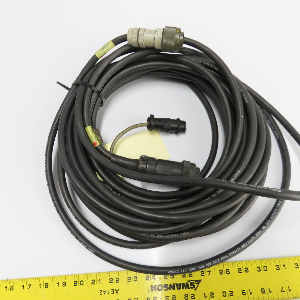 152618-5 Multi-Pin Industrial Cable Assembly 48' Long