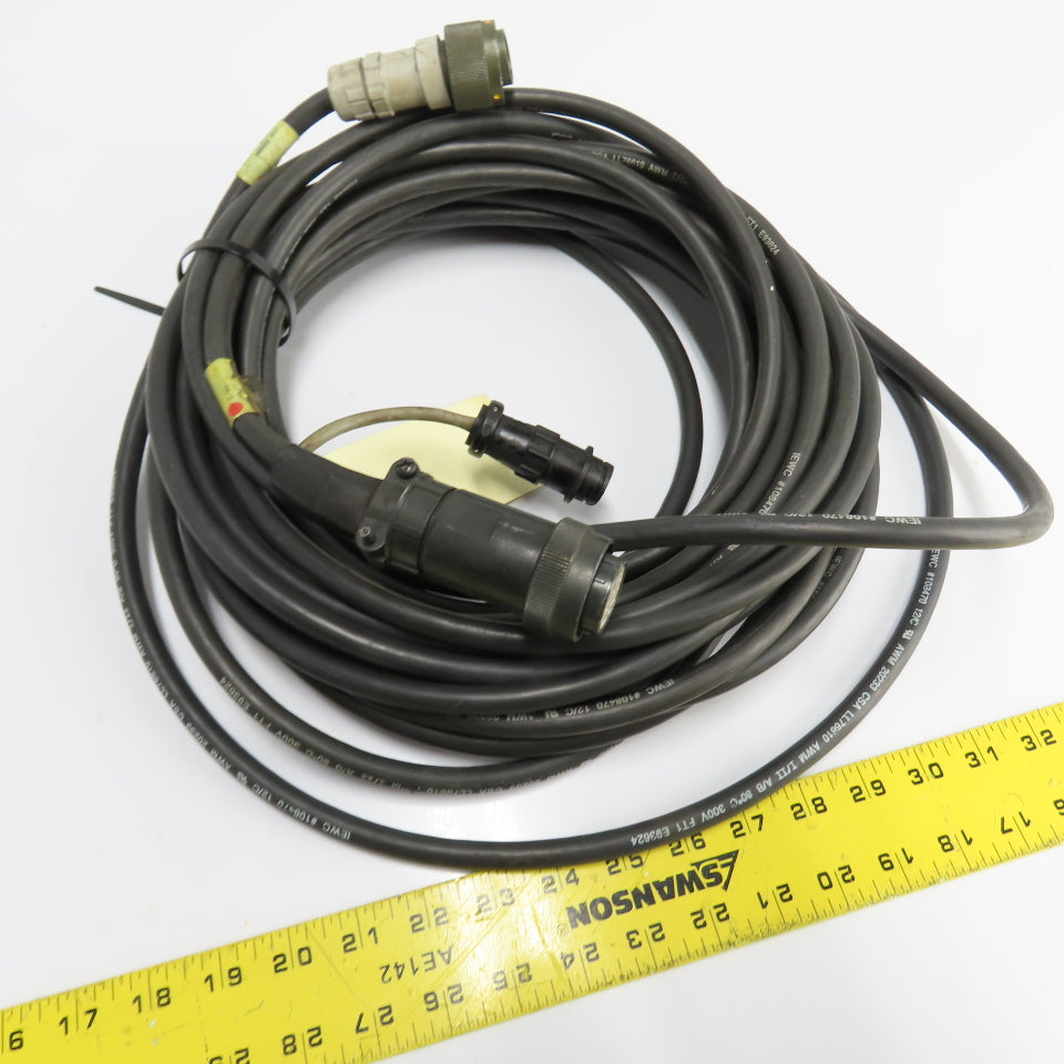 152618-5 Multi-Pin Industrial Cable Assembly 48' Long