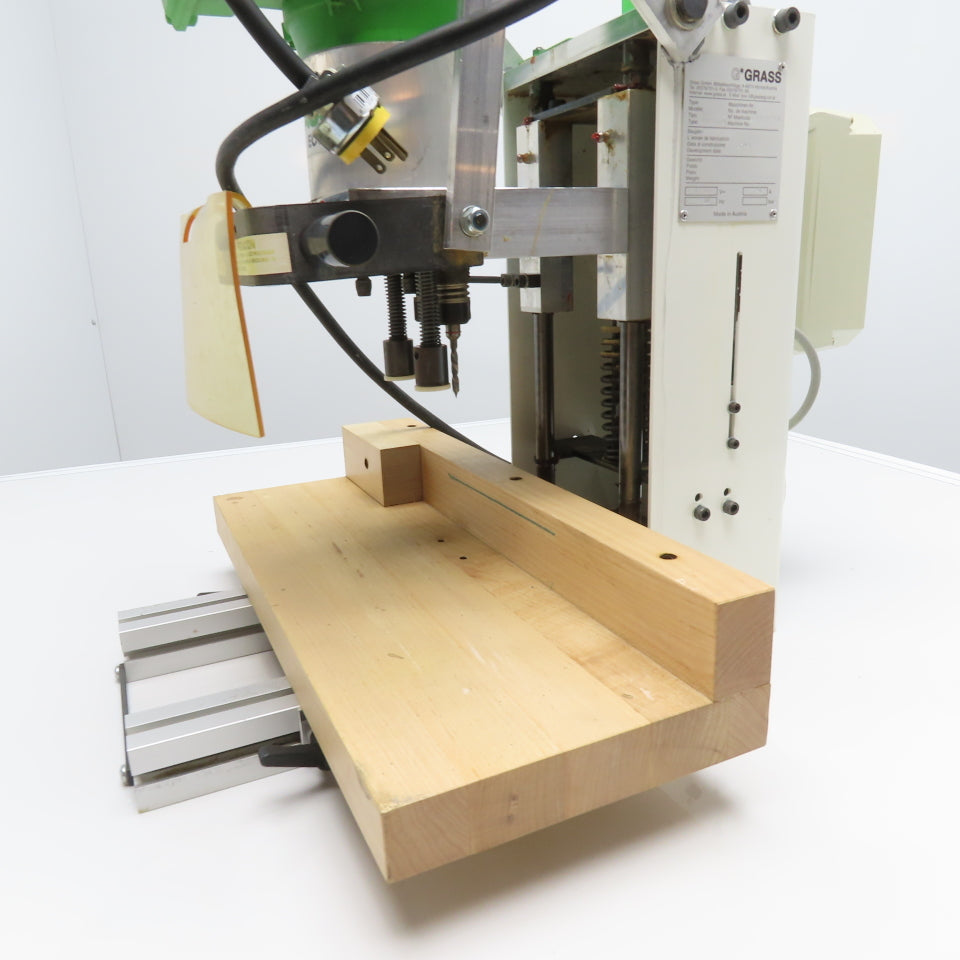 Grass ECO-Press-M 110V 1Ph Hinge Boring Insertion Machine 1Hp