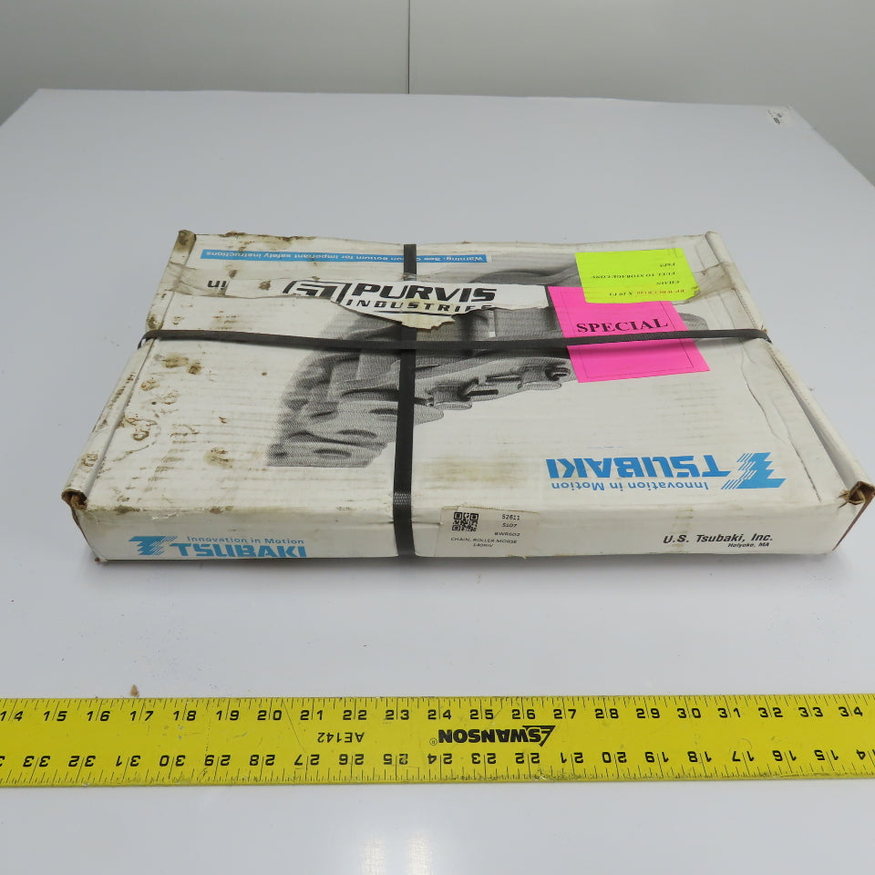 Tsubaki RS 140 RIV Roller Chain RS 140 RIV 10 Feet 3.048m