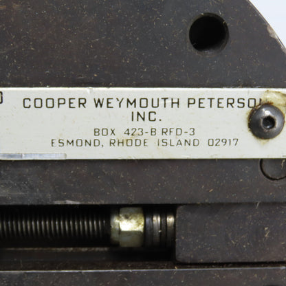 Cooper Weymouth Peterson Roll Feeder Centering Chuck Assembly