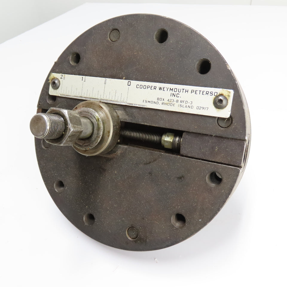 Cooper Weymouth Peterson Roll Feeder Centering Chuck Assembly