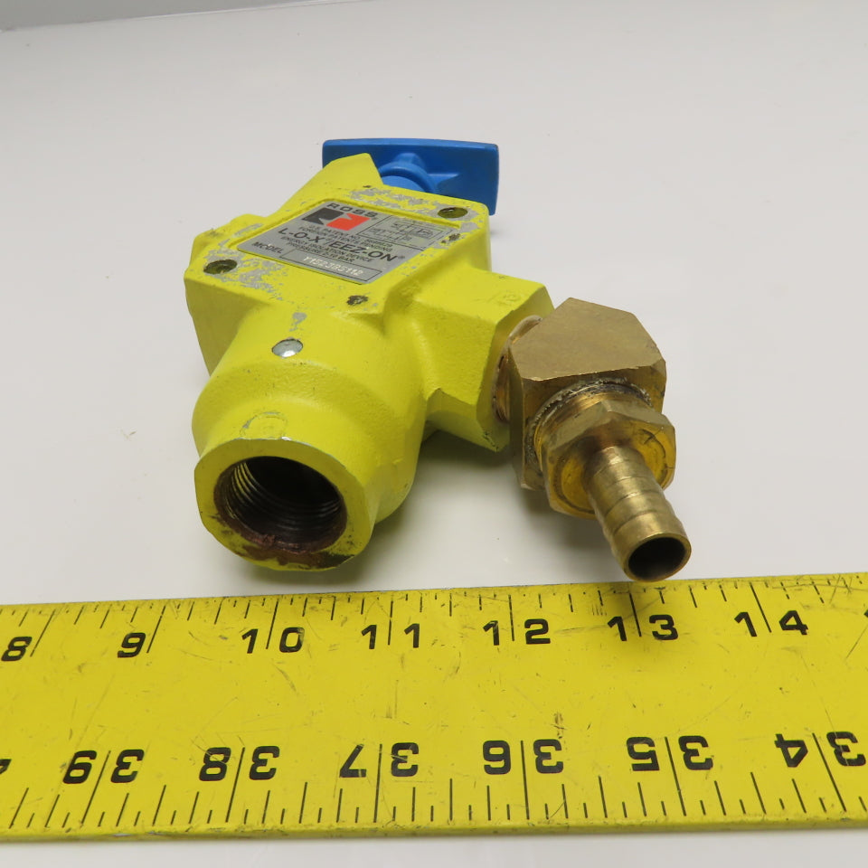 Ross Y1523B5112 L-O-X/EEZ-ON Energy Isolation Device 2-10 BAR 3/4" NPT