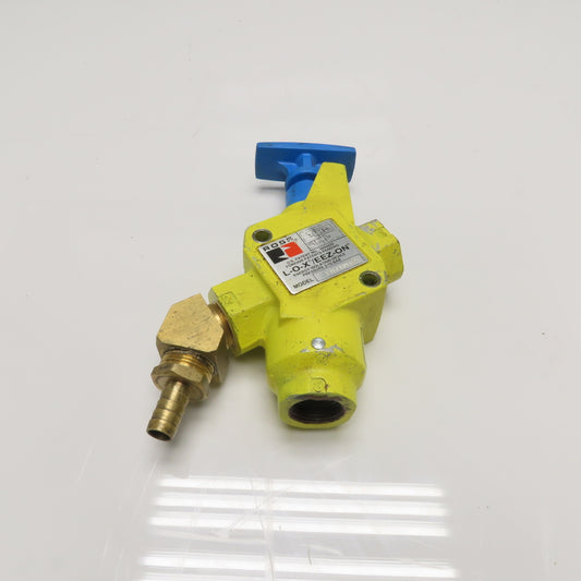 Ross Y1523B5112 L-O-X/EEZ-ON Energy Isolation Device 2-10 BAR 3/4" NPT