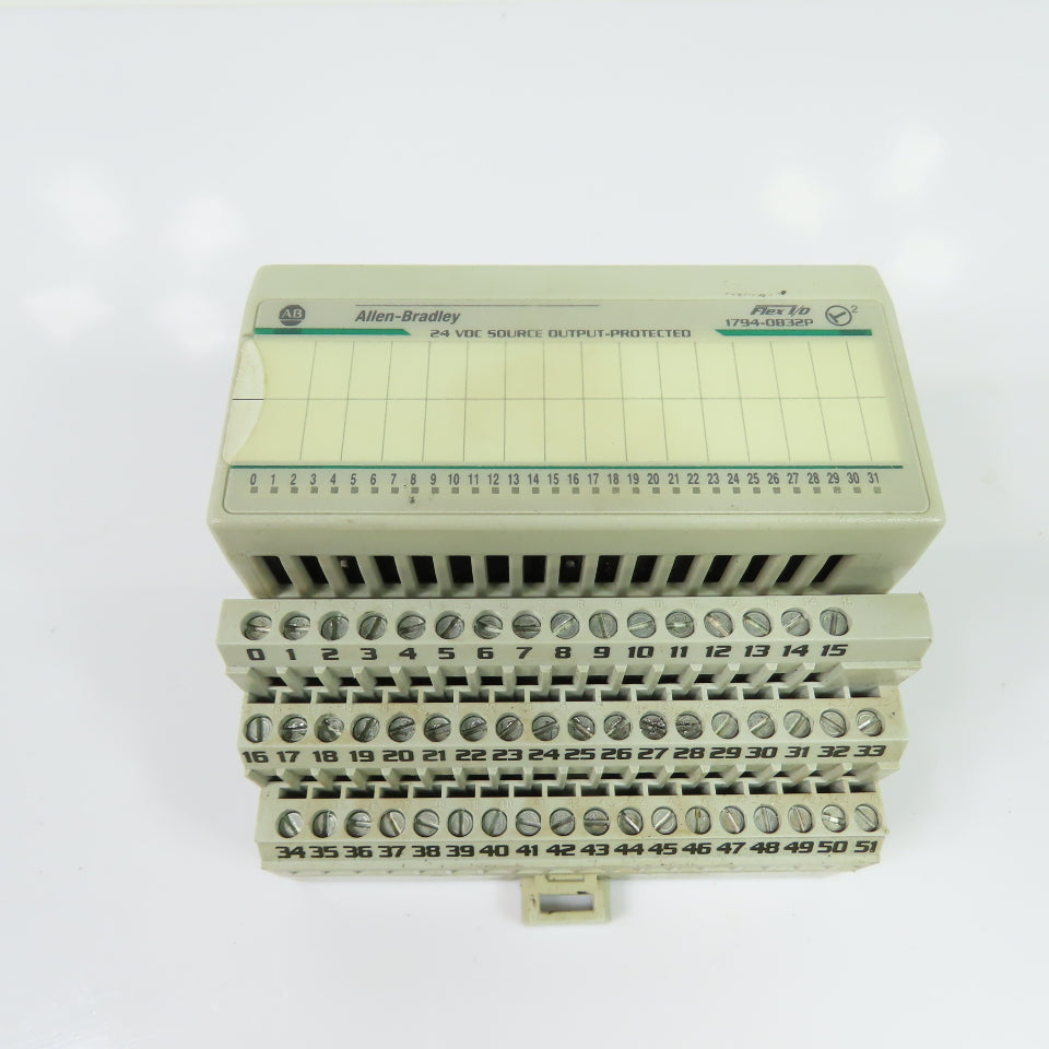 Allen-Bradley 1794-OB32P Flex I/O 32-Point 24VDC Output Module W/1794-TB32 Base