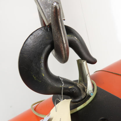 CM Lodestar Model L 1Ton 2000LB Electric Chain Hoist 20' Lift 16FPM 3Ph 230/460V