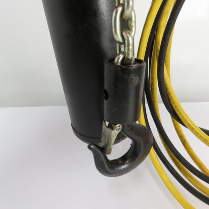 CM Lodestar Model L 1Ton 2000LB Electric Chain Hoist 20' Lift 16FPM 3Ph 230/460V