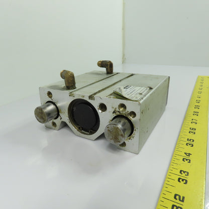 Parker P5T-J040DHSN075 40mm Bore 0.75" Stroke Guided Pneumatic Cylinder 145 PSI