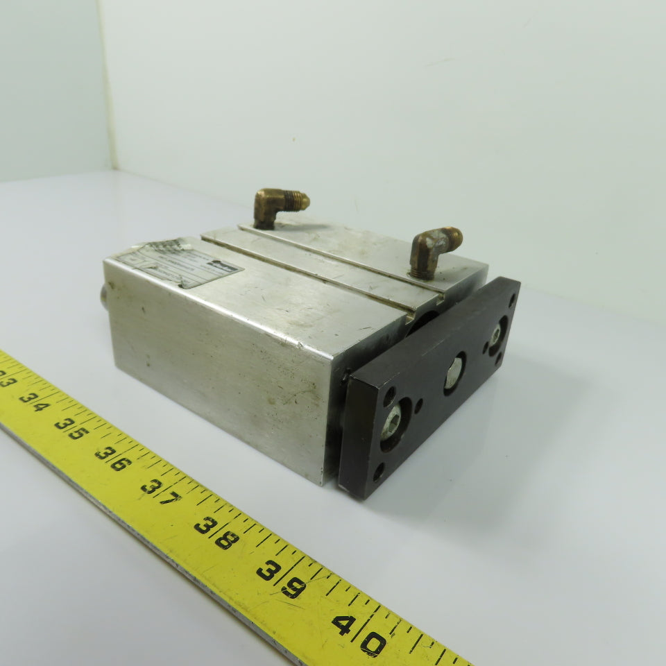 Parker P5T-J040DHSN075 40mm Bore 0.75" Stroke Guided Pneumatic Cylinder 145 PSI