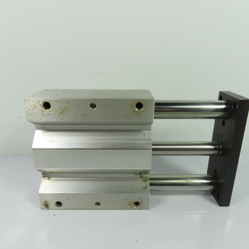 Parker P5T-J040DHSN075 40mm Bore 0.75" Stroke Guided Pneumatic Cylinder 145 PSI