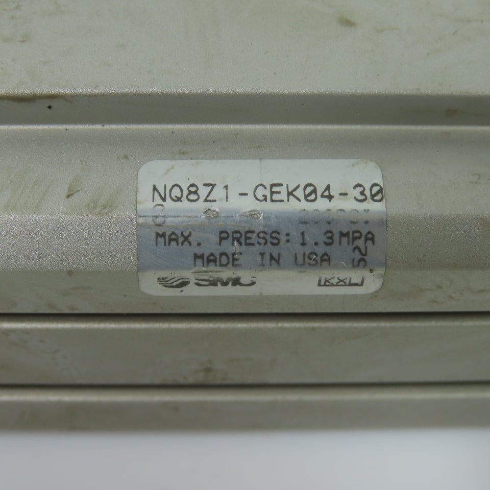 SMC NQ8Z1-GEK04-30 Compact Air Cylinder 1.3 MPa Max Pressure 3" Stroke